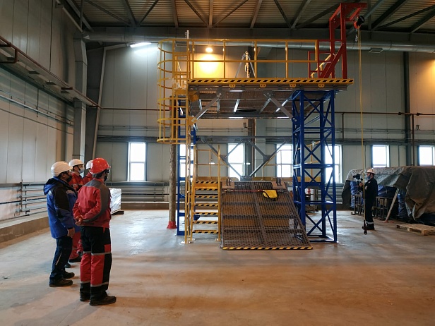 г. Чита. Учебный полигон "АЛЬПИНИСТ" 03-02 установлен  в "Норильский никель" г. Чита. Учебный полигон "АЛЬПИНИСТ" 03-02 установлен  в "Норильский никель"