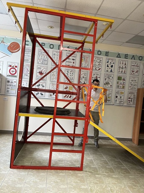 г. Альметьевск ЧОУ ДПО "Учебно-производственный центр" обучает практическим занятиям на УТП "АЛЬПИНИСТ"